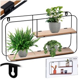 Półka ścienna na ścianę metalowa 52x10.5x29cm TRENDS4YOU 568124