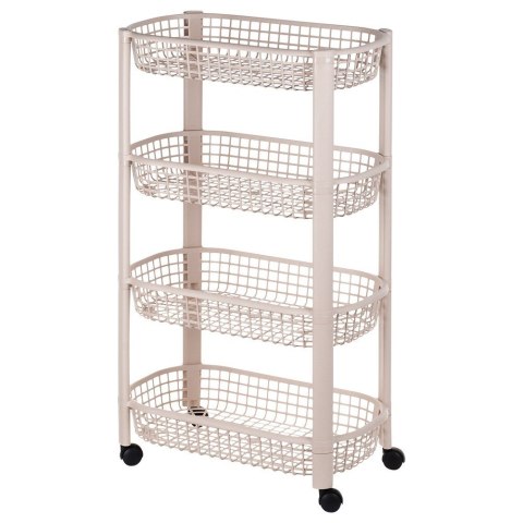 Regał na kółkach 4-poziomowy 46.5x26x79cm EXCELLENT HOUSEWARE 568120