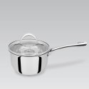 Rondel stalowy z pokrywką na indukcję gaz 16cm 1.8L MAESTRO MR-3519-16S