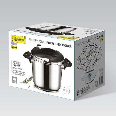 Szybkowar 22cm 6.0L. 80kPa MAESTRO MR-2901