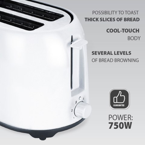 Toster opiekacz na tosty do kanapek 750W MAESTRO MR-702