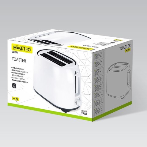 Toster opiekacz na tosty do kanapek 750W MAESTRO MR-702