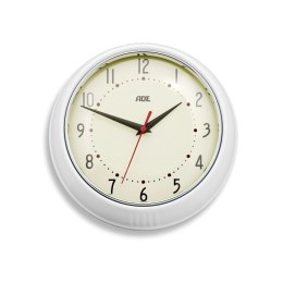 Zegar ścienny, metal, śred. 24 cm