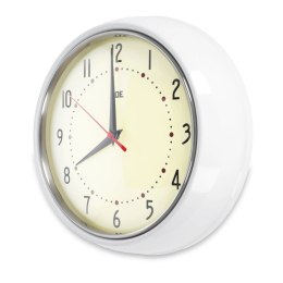 Zegar ścienny, metal, śred. 24 cm