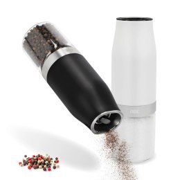 Zestaw 2 młynków elektrycznych do soli i pieprzu, śred. 6 x 18,5 cm