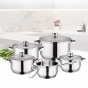 Zestaw garnków garnki komplet 10-ele 1.5L / 1.5L / 2L / 3L / 5L MAESTRO MR-2020-10