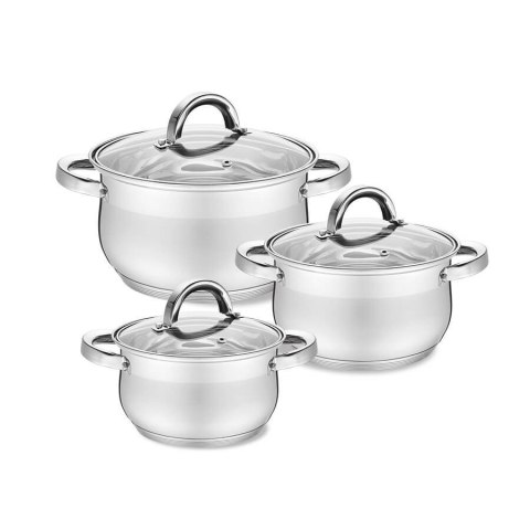 Zestaw garnków garnki komplet 6-ele 1.8L / 2.5L / 3.5L MAESTRO MR-3522-6M