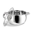 Zestaw garnków garnki komplet 8-ele 2L / 2.8L / 3.8L / 6.4L MAESTRO MR-3515-8