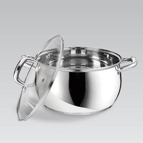 Zestaw garnków garnki komplet 8-ele 2L / 2.8L / 3.8L / 6.4L MAESTRO MR-3515-8