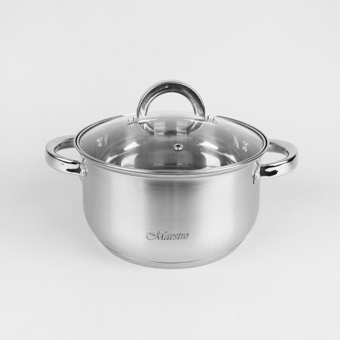 Zestaw garnków garnki komplet 9-ele 1.5L / 2L / 3L / 5L MAESTRO MR-2021
