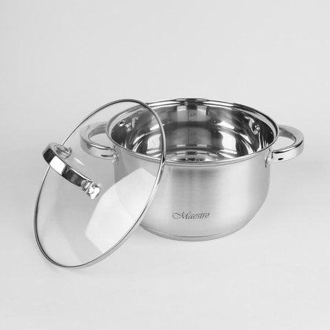 Zestaw garnków garnki komplet 9-ele 1.5L / 2L / 3L / 5L MAESTRO MR-2021