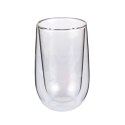 2 szklanki do latte macchiato, podwójne ścianki, 0,35 l, śred. 9 x 14 cm