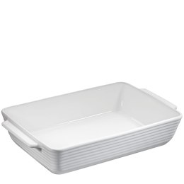 Brytfanna porcelanowa, prostokątna, 40,5 x 24,5 x 7,5 cm