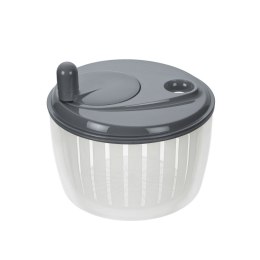 Suszarka do sałaty z korbką biało-szara