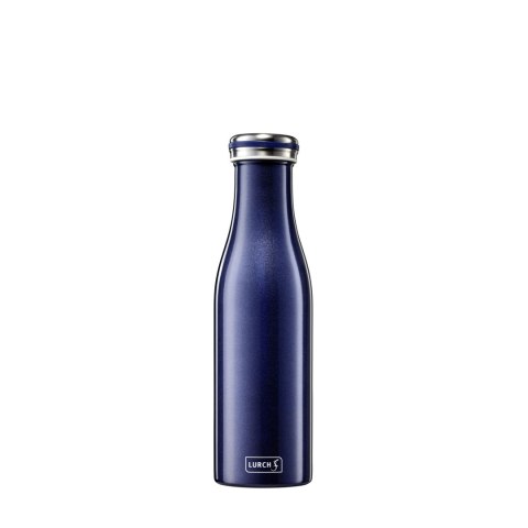 Butelka termiczna, stalowa, 0,5 l, granatowa perłowa