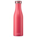 Butelka termiczna, stalowa, 0,5 l, różowa