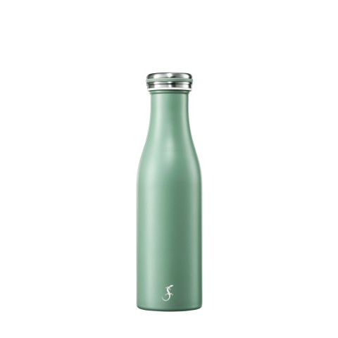 Butelka termiczna, stalowa, 0,5 l, zielona