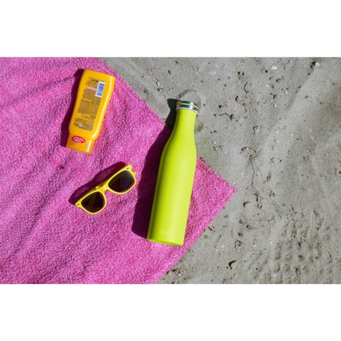 Butelka termiczna, stalowa, 0,75 l, jasnozielona