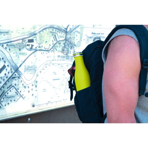 Butelka termiczna, stalowa, 0,75 l, jasnozielona