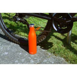 Butelka termiczna, stalowa, 0,75 l, pomarańczowa