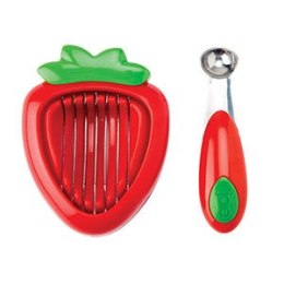 Zestaw do truskawek, 2 el.