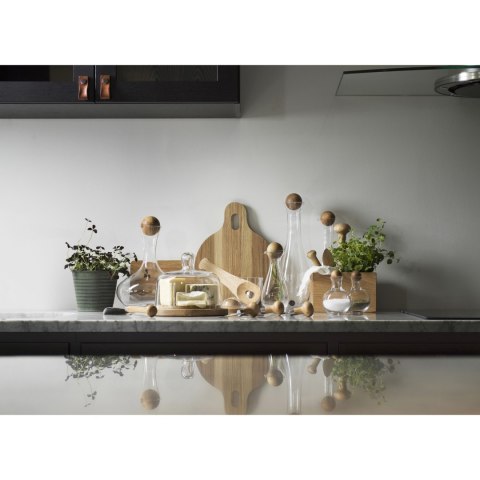 Dębowe łyżki do sałaty, 24 cm