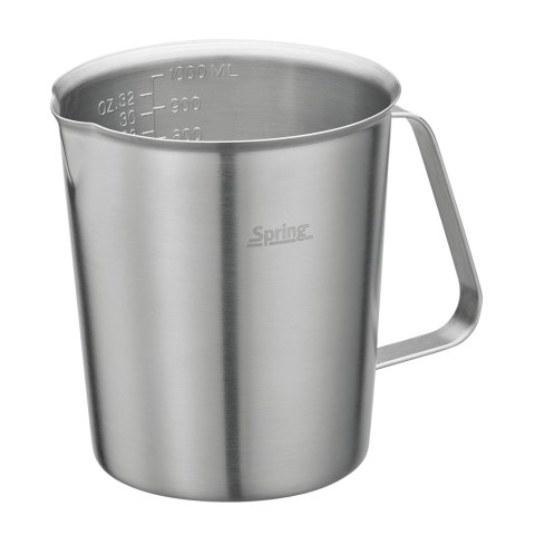 Dzbanek-miarka kuchenna, stal nierdzewna, 1,0 l, śred. 12,5 x 13 cm