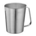 Dzbanek-miarka kuchenna, stal nierdzewna, 1,5 l, śred. 13,5 x 15,5 cm