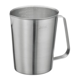 Dzbanek-miarka kuchenna, stal nierdzewna, 1,5 l, śred. 13,5 x 15,5 cm