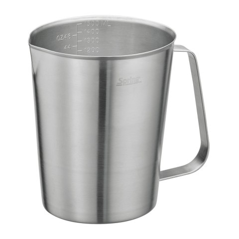 Dzbanek-miarka kuchenna, stal nierdzewna, 1,5 l, śred. 13,5 x 15,5 cm