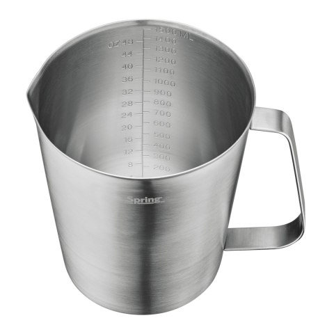 Dzbanek-miarka kuchenna, stal nierdzewna, 1,5 l, śred. 13,5 x 15,5 cm