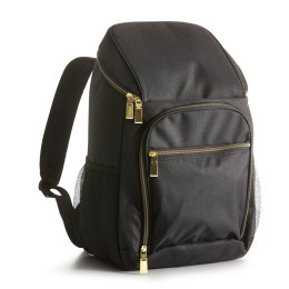 Plecak termiczny City, czarno-złoty, 21 l, 30 x 20 x 44 cm