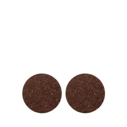 Podkładki pod gorące naczynia, 2 szt., korek, śred. 20 cm, ciemnobrązowe
