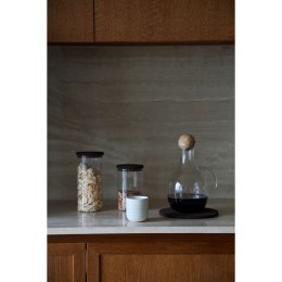 Pojemnik kuchenny, szkło borokrzemowe/korek, 1,5 l, śred. 10 x 22,5 cm