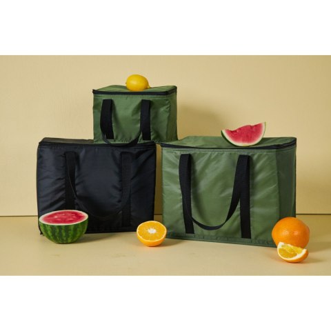 Torba termiczna, 34 x 22 x 18 cm, 6,3 l, zielona