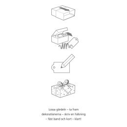 Wazon, śred. 8 x 15 cm, szkło/metal, srebrny, pudełko prezentowe