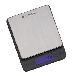 Cyfrowa waga do kawy, czarna, 10,5 x 13 cm