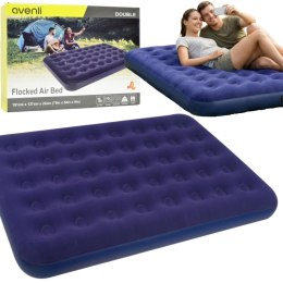 MATERAC FLOKOWANY 2-OSOBOWY 191x137x22CM 20256