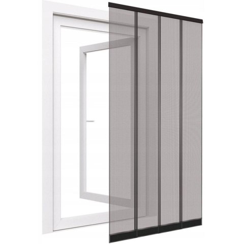 MOSKITIERA DRZWIOWA LAMELOWA 100X220 POLIESTER+TAŚMA RZEP