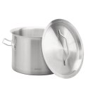 Garnek gastronomiczny, stal nierdzewna, Ø25cm, 9L, KINGHOFF KH-2021