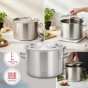 Garnek gastronomiczny, stal nierdzewna, Ø25cm, 9L, KINGHOFF KH-2021