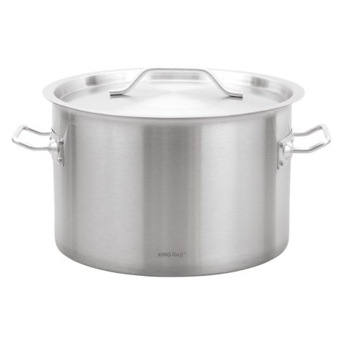 Garnek gastronomiczny, stal nierdzewna, Ø32cm, 17L, KINGHOFF KH-2023