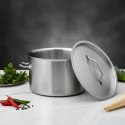 Garnek gastronomiczny, stal nierdzewna, Ø36cm, 24L, KINGHOFF KH-2024