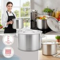 Garnek gastronomiczny, stal nierdzewna, Ø38cm, 27L, KINGHOFF KH-2025