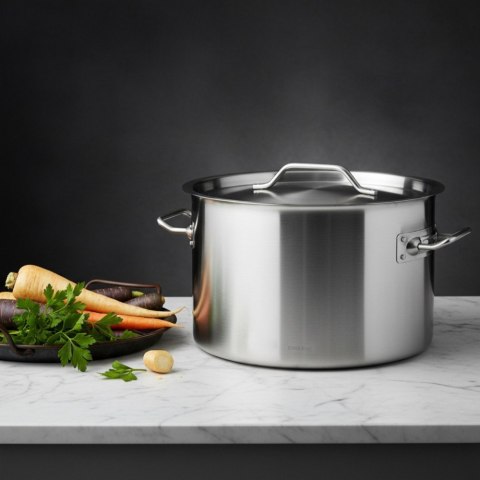 Garnek gastronomiczny, stal nierdzewna, Ø40cm, 32L, KINGHOFF KH-2026