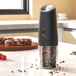 Młynek elektryczny grawitacyjny do przypraw soli i pieprzu USB typ C MAESTRO MR-1616