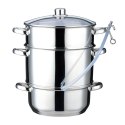 Sokownik parowy, stalowy, 8L, indukcyjny, KLAUSBERG KB-9032