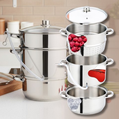 Sokownik parowy, stalowy, 8L, indukcyjny, KLAUSBERG KB-9032