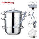 Sokownik parowy, stalowy, 8L, indukcyjny, KLAUSBERG KB-9032