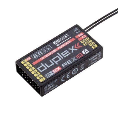 Odbiornik Jeti - REX 10 Assist 2.4GHz